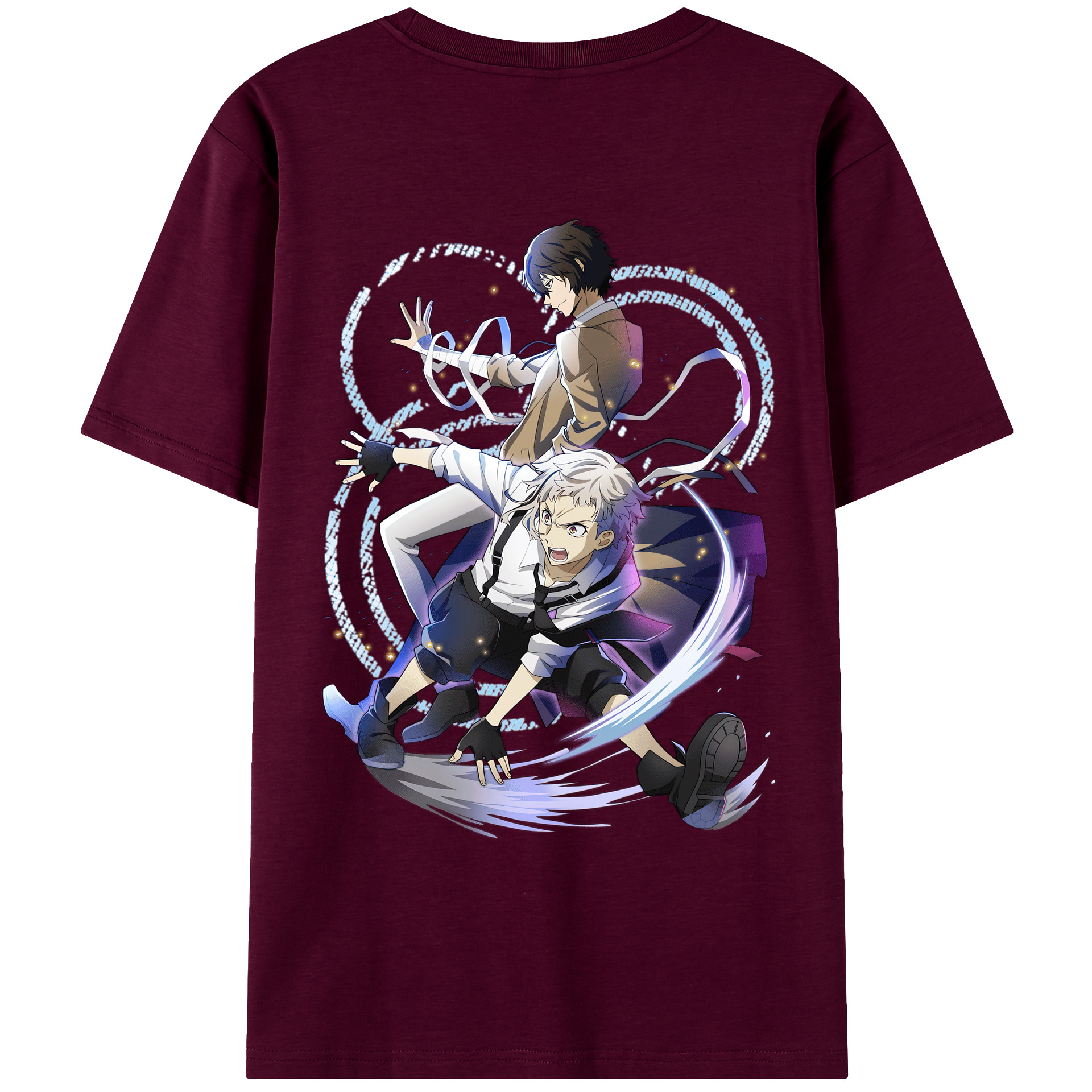 （画像用） 文豪ストレイドッグス Bungo Stray Dogs レディース半袖Tシャツ(バックプリント)